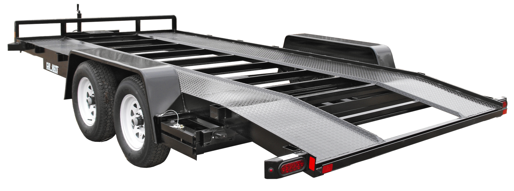 Equipment Trailer Angle Iron Open Car Steel Runner Open Deck