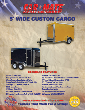 5-wide-custom-cargo-brochure-1 5 Wide Custom Cargo Trailer Brochure Cover
