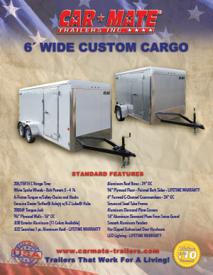 6-wide-custom-cargo-brochure-1 6 Wide Custom Cargo Trailer Brochure Cover