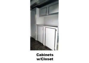 Cabinets w Closet