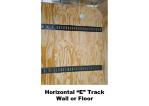 Horizontal E Track Wall or Floor