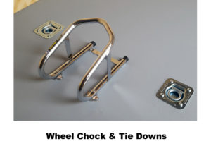 Wheel Chock & Tie Downs