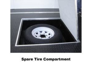 Spare Tire Compartment