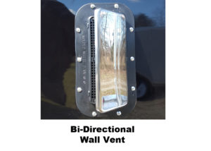 Bi-directional wall vent