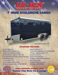 V-Sport and Liberty Sport Cargo Brochure Cover